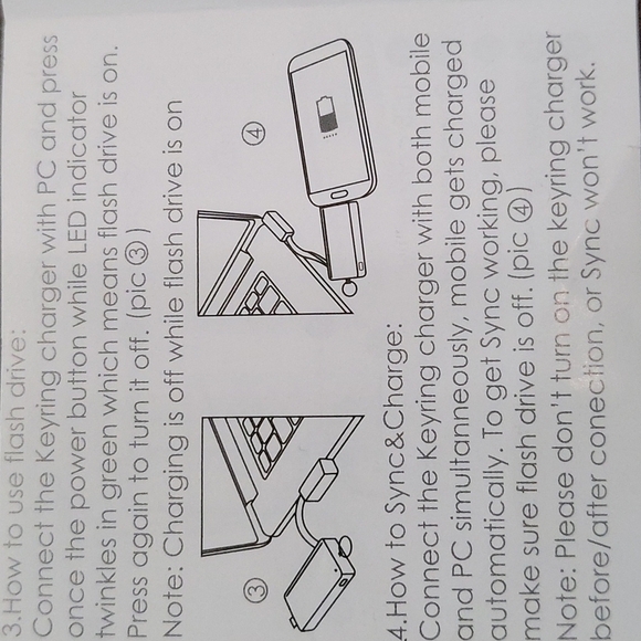 3 IN 1 Portable Keychain Power Bank - Picture 11 of 12